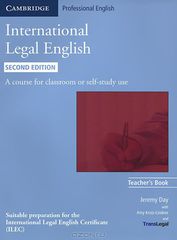 International Legal English Second edition Teacher's Book