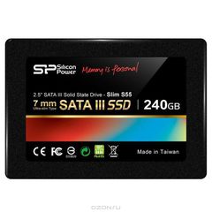 Silicon Power Slim S55 240GB (SP240GBSS3S55S25) SSD-