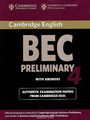 Bec Preliminary 4: Student's Book with Answers