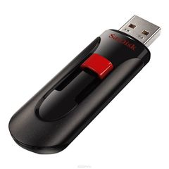 SanDisk Cruzer Glide 3.0 16GB, Black Red USB-