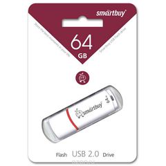 SmartBuy Crown 64GB, White USB-