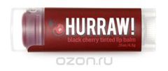 Hurraw!    Black Cherry Tinted Lip Balm, 4,3 
