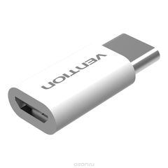 Vention VAS-S10-W, White - USB Type C M-USB 2.0 micro B 5pin F