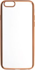 Skinbox 4People Silicone Chrome Border   Apple iPhone 6/6s, Gold