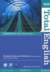 New Total English: Elementary: Flexi Course Book 1: Students' Book and Workbook with ActiveBook plus Vocabulary Trainer (+ DVD-ROM)