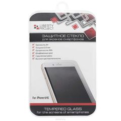 Liberty Project Tempered Glass    iPhone 4/4S, Clear (0,33 )