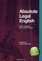 Absolute Legal English Book: English for International Law (+ CD-ROM)