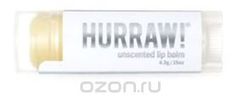 Hurraw!    Unscented Lip Balm, 4,3 