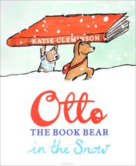 OTTO THE BOOK BEAR IN THE SNOW