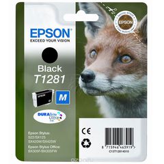 Epson T1281 (C13T12814010), Black   S22/SX125/SX425/BX305