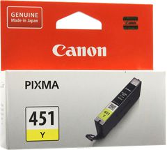 Canon CLI-451, Yellow   PIXMA MG6340/MG5440/IP7240