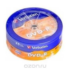  DVD-R Verbatim 4.7Gb 16x Cake Box (25 )