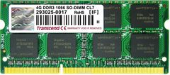 Transcend DDR3 SODIMM 4GB 1066   