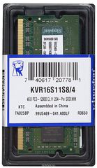 Kingston DDR3 4GB 1600     (KVR16S11S8/4)