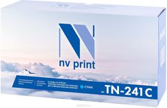 NV Print TN241C, Cyan -  Brother HL-3140CW/3150CDW/3170CDW/DCP-9020CDW/MFC-9140CDN/9330CDW/9340CDW