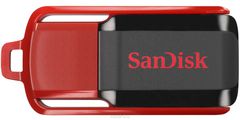 SanDisk Cruzer Switch 64GB, Black Red USB-