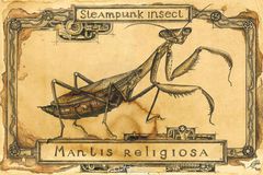  "".   "Steampunk Insect".   