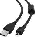 Cablexpert CCF-USB2-AM5P-6, Black  USB-miniUSB (1,8 )