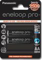  Panasonic Eneloop R6 AA Pro Ni-MH 2500 , 2 