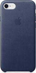 Apple Leather Case   iPhone 7/8, Midnight Blue