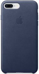 Apple Leather Case   iPhone 7 Plus/8 Plus, Midnight Blue