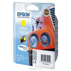 Epson T0634 (C13T06344A10), Yellow   C67/C87/CX3700/CX4100/CX4700