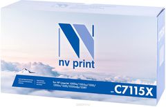 NV Print C7115X, Black -  HP LaserJet 1200/1220/3300/3380