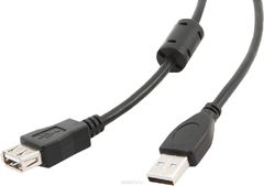 Cablexpert CCF-USB2-AMAF-6, Black - USB (1,8 )