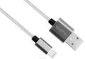 QUMO MFI  USB-Apple 8pin  , Silver (1 )
