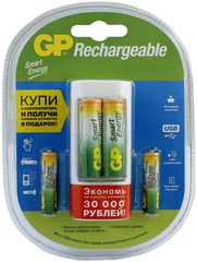   "GP Batteries",   2-   ,  +   2-  "Smart Energy" NiMh, 400 mAh,  