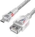 Greenconnect GCR-MB3AF-BD2S, Transparent - OTG micro USB (1 )