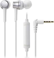 Audio-Technica ATH-CKR30iS, White Silver 